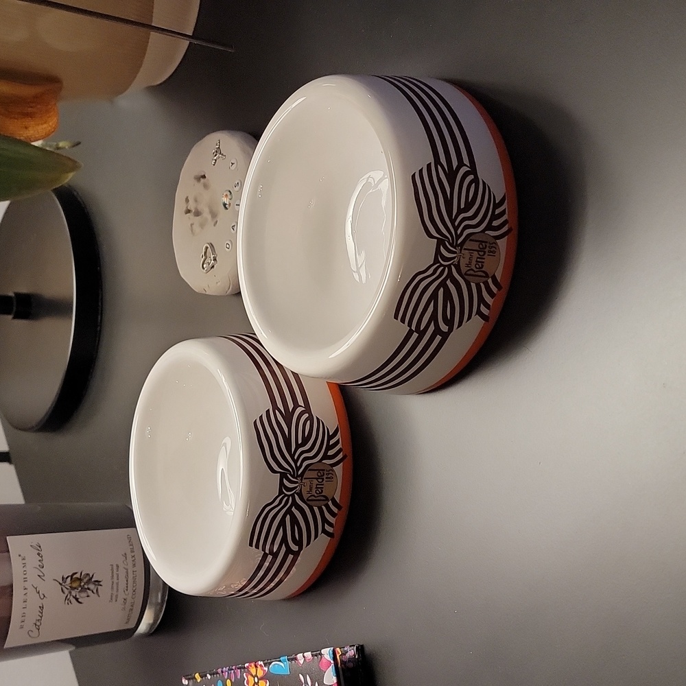 Henri Bendel Ceramic Pet Bowls